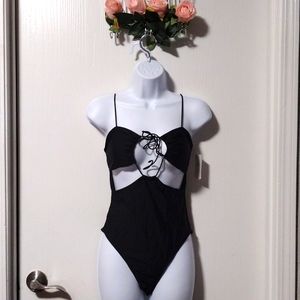 Topshop black swimsuit